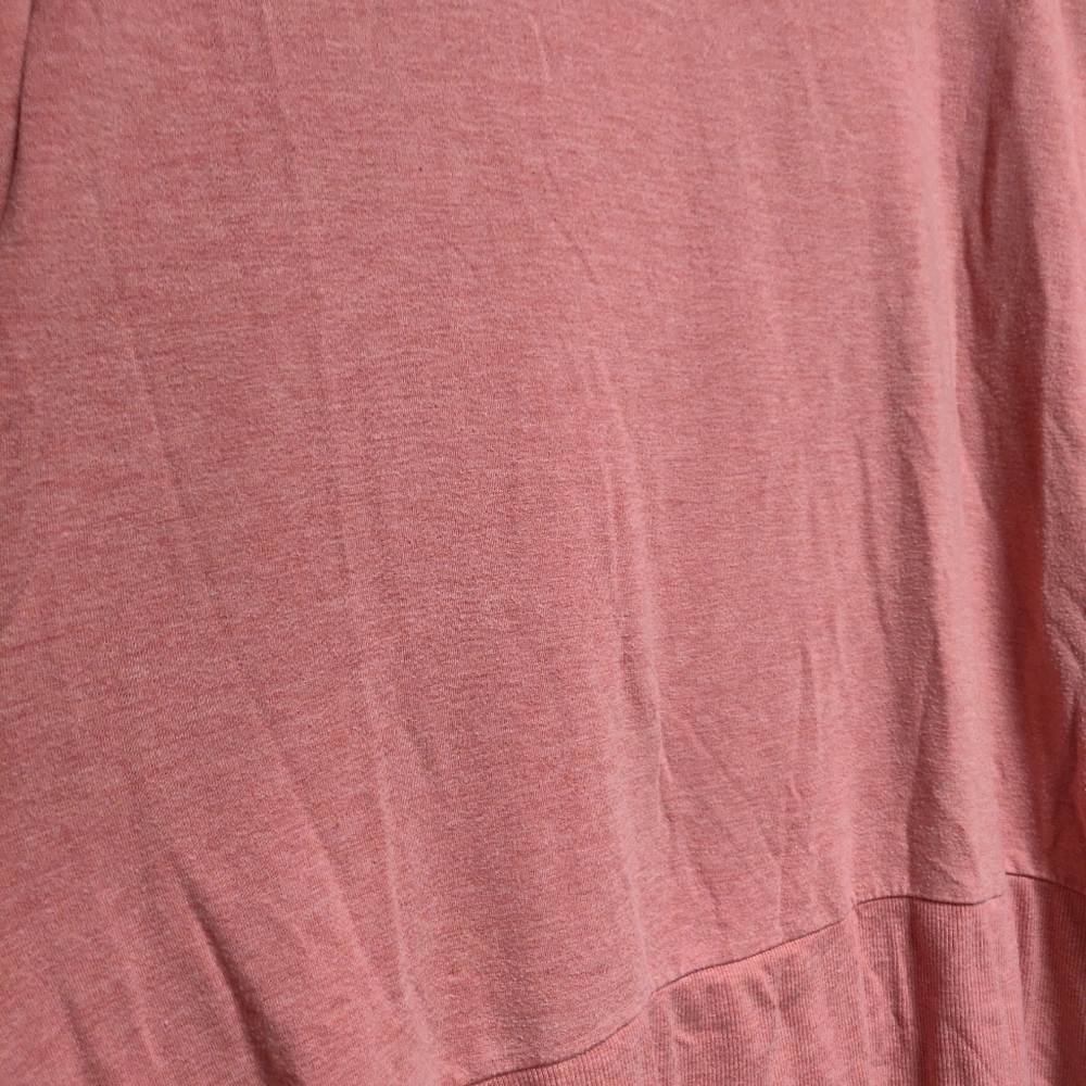 Garnet Hill Cowl Neck Knit Tunic Ginger Heather Size Small - Picture 6 of 9